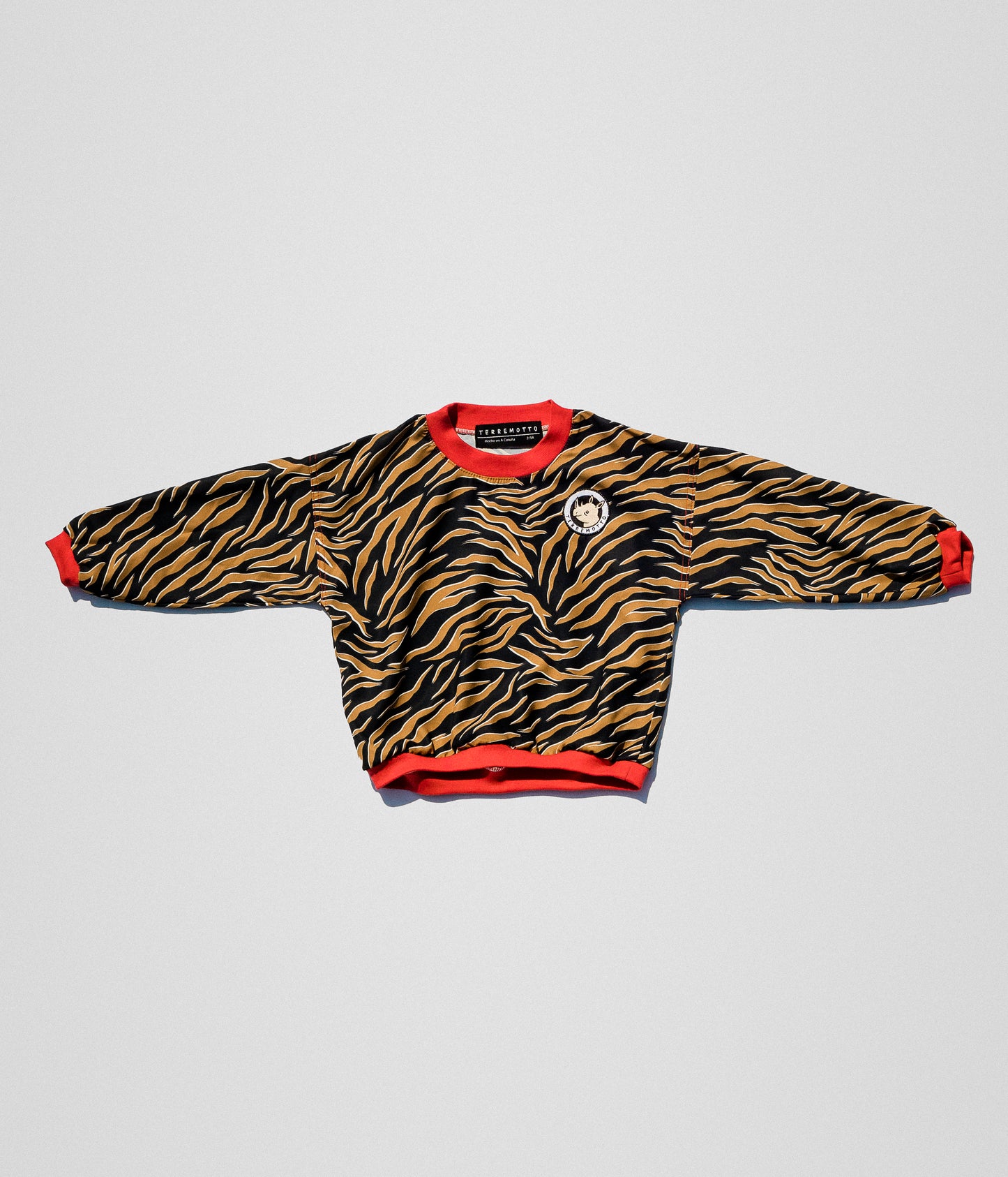 Sudadera Tigre Rojo