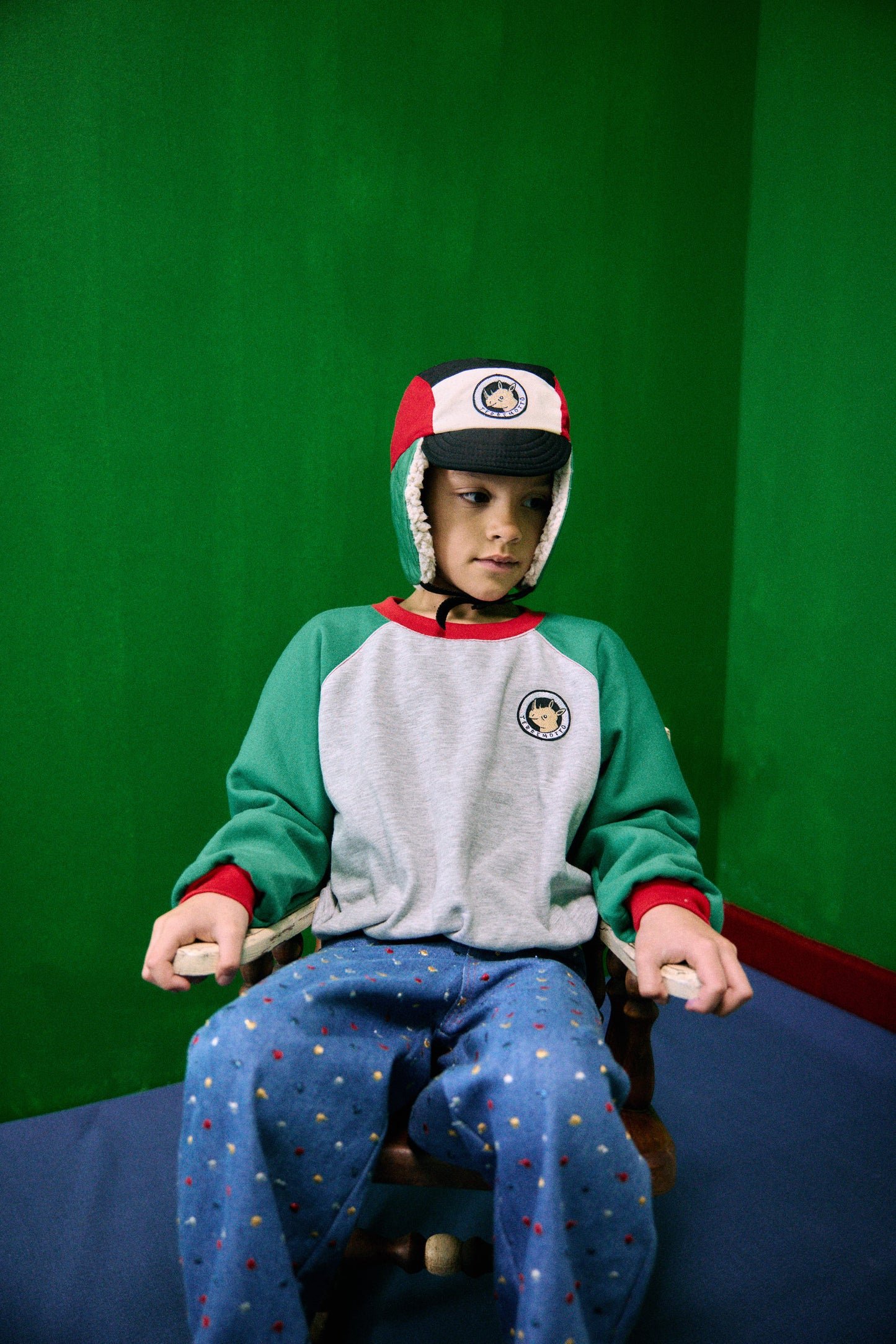 Pantalón Vaquero Topitos